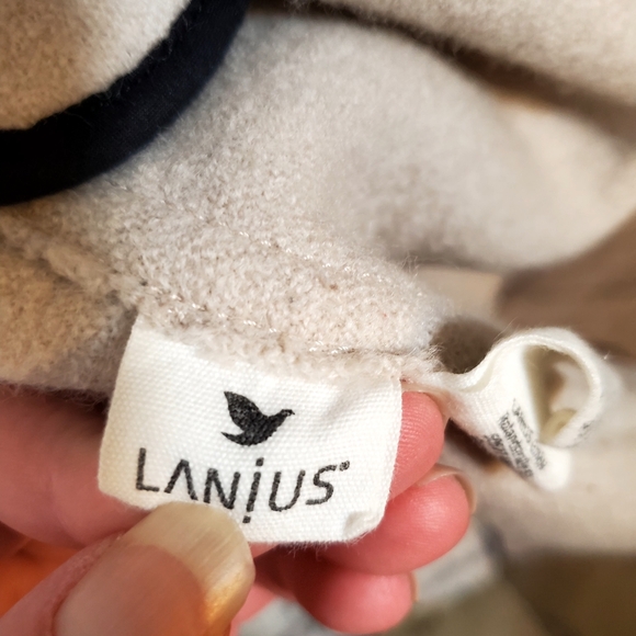 LANIUS 100% VIRGIN WOOL LONG COAT Size 42 Large - Picture 12 of 15